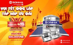 Vui tết độc lập GIẢM SỐC ĐẾN 40%, tặng hàng ngàn VOUCHER 500.000VNĐ