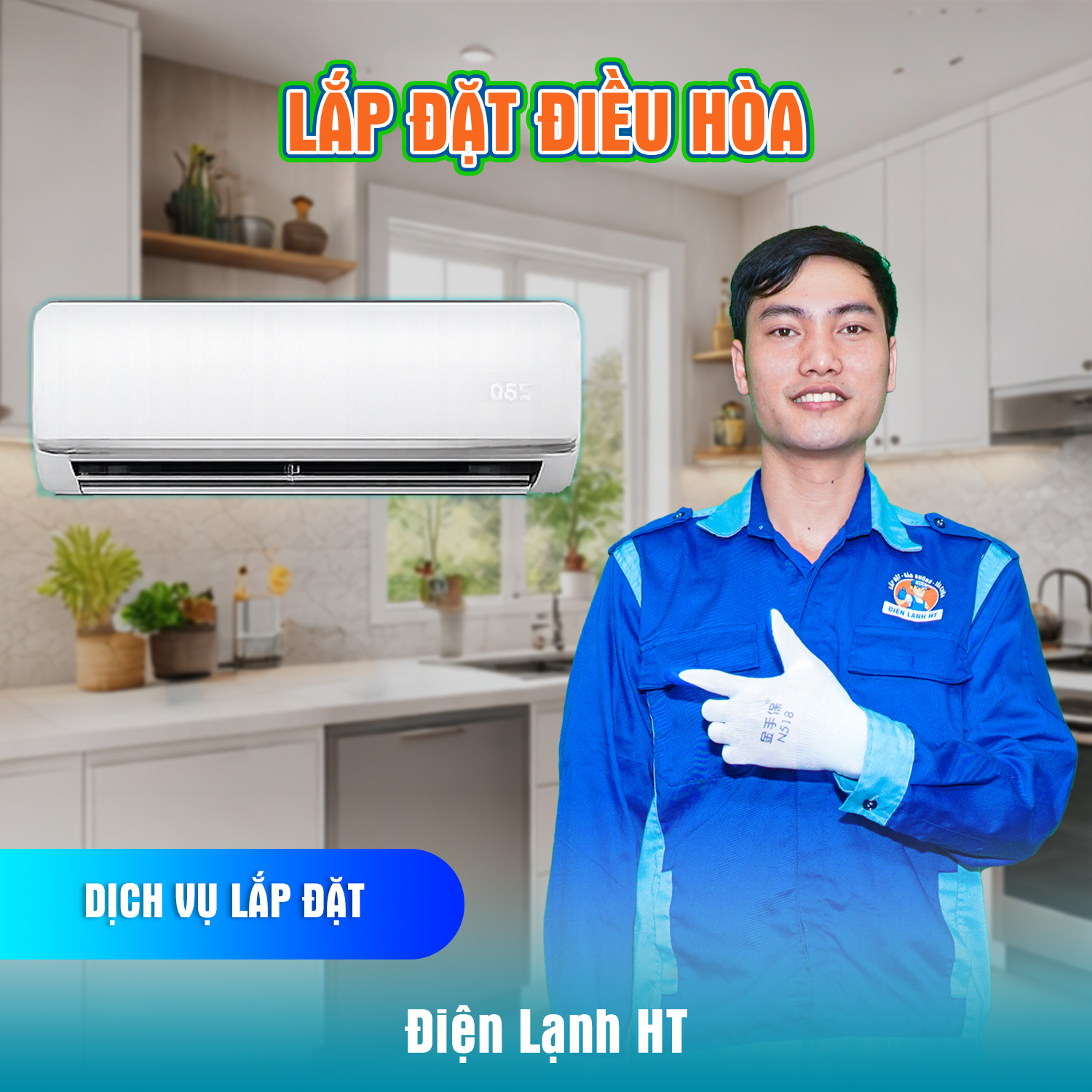 LẮP ĐẶT ĐIỀU HOÀ