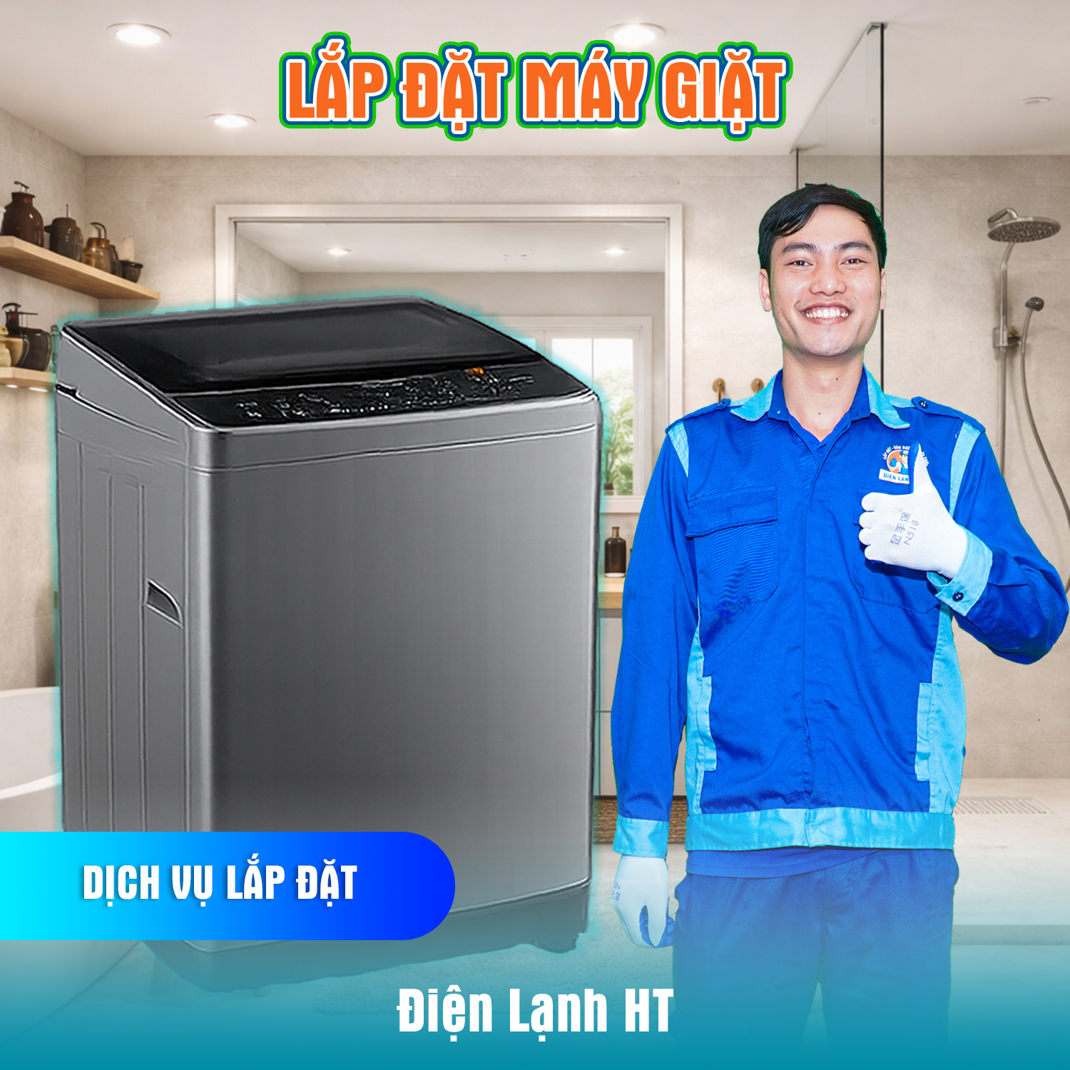 LẮP ĐẶT MÁY GIẶT