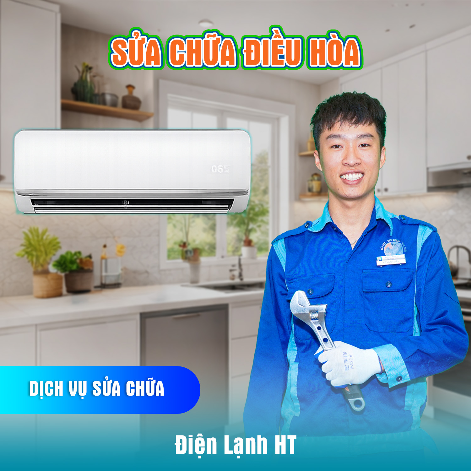 SỬA CHỮA ĐIỀU HÒA CÂY