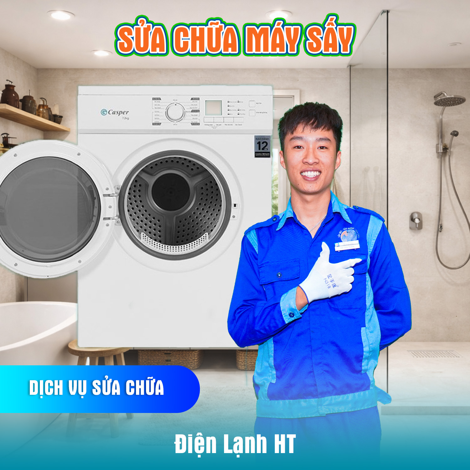 SỬA CHỮA MÁY SẤY