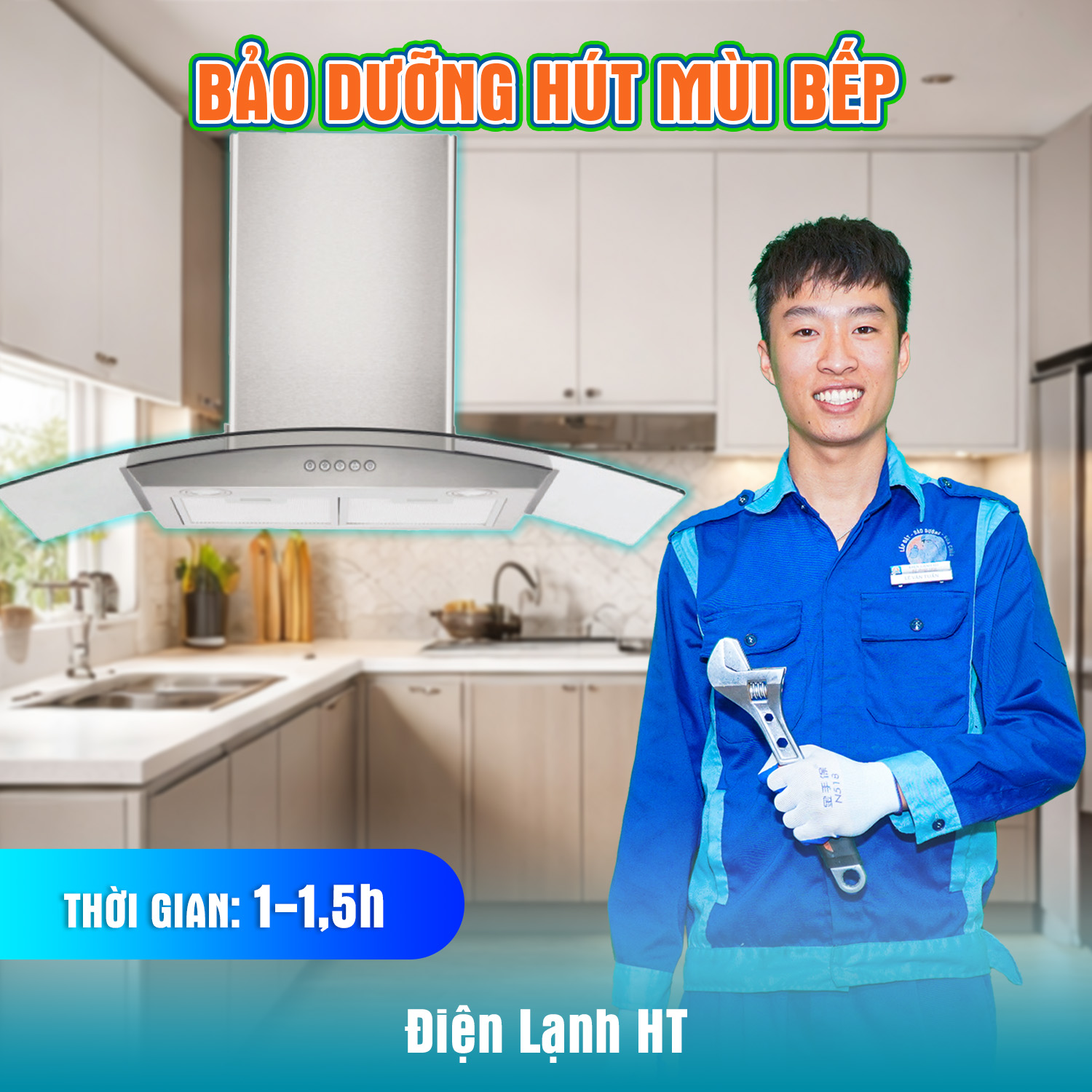 BẢO DƯỠNG HÚT MÙI BẾP