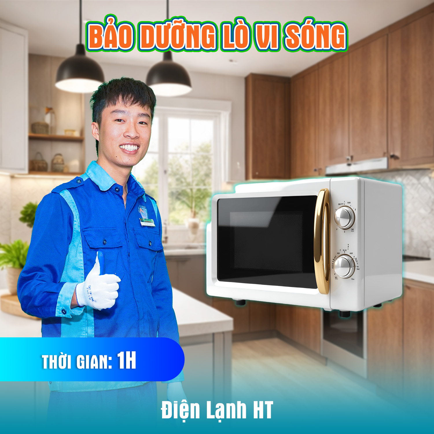 BẢO DƯỠNG LÒ VI SÓNG <30L
