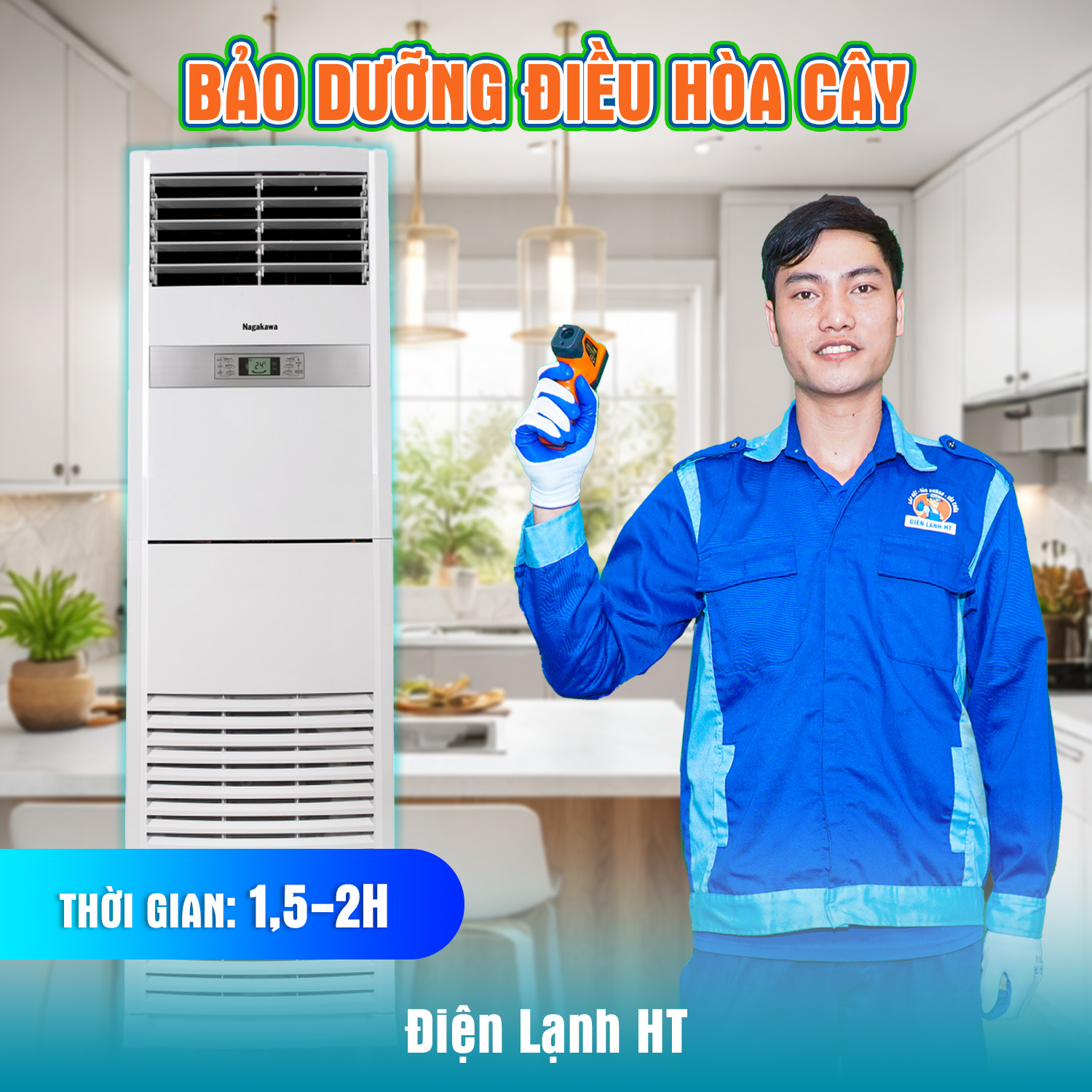 BẢO DƯỠNG ĐIỀU HÒA CÂY